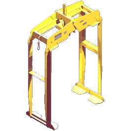 Bolt Adjustable Pallet Tong