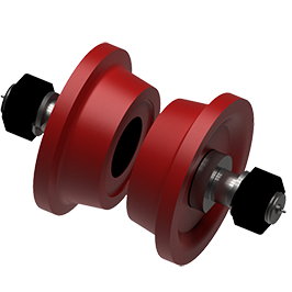 Single Flange Idler Wheel Assembly